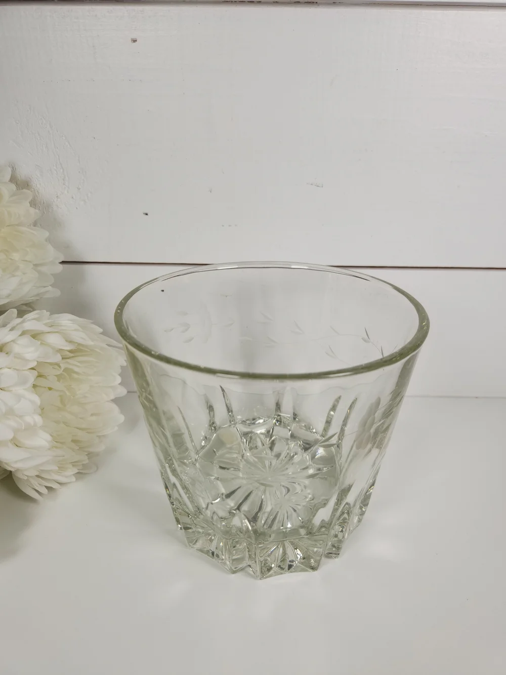 Vintage Princess House Heritage Cut Crystal Ice Bucket | Wine Chiller